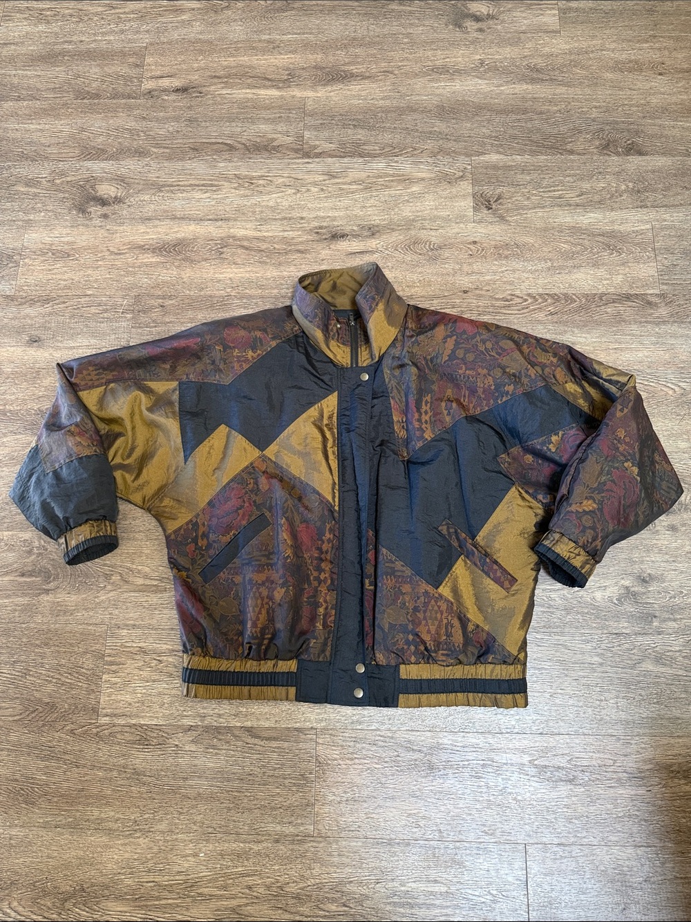 Vintage 80/90s Levon Patchwork Wind Breaker